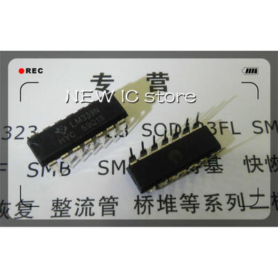 

100PCSLOT 100 NEW LM339N LM339 DIP-14 new original Free Shipping