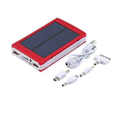 

8000mAh Portable Super Solar Charger Dual USB External Battery Power Bank