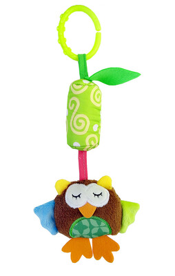 

Cartoon Baby Rattles Soft Plush Animal Handbells Rattles Bed Stroller Bells elephant owl frog Developmental Toy New Mobiles Dolls