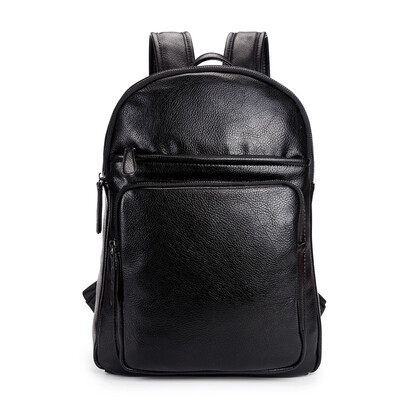 

Fashion New Bag Korean Mens Leather Backpack Leisure Knapsack Daypacks Back Pack