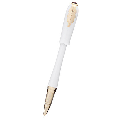 

Picasso (pimio) ps-986 pearl blue gold clip pearl pen / signature pen