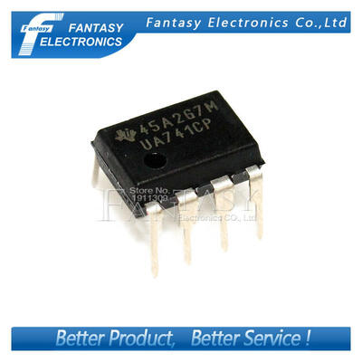 

100PCS UA741CP DIP8 UA741 DIP new and original IC free shipping