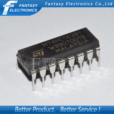

10PCS M74HC163B1R DIP16 M74HC163B1 DIP new and original IC free shipping