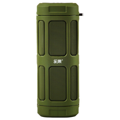 

Dimethoate NOGO F5 outdoor riding speaker with wire-controlled electronic bells bicycle speakers mobile power FM radio wireless hands-free calls Bluetooth speakers military green