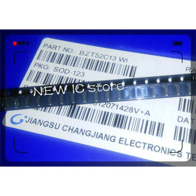 

3000PCS/Reel BZT52C13 Zener Diode SOD123/1206 13V Marking WI