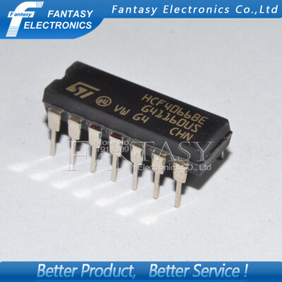 

10PCS HCF4066BE DIP14 HCF4066 DIP HCF4066BEY new and original IC free shipping