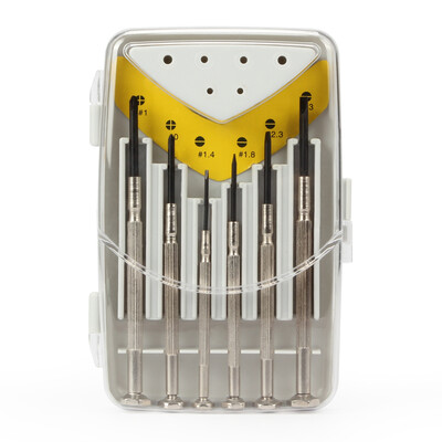 

Jimmy Home JM-GT6 6 Piece Precision Screwdriver Set Watch Screwdriver Applicable Mobile Phone Watch Laptop Digital Repair Tool Screwdriver