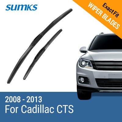 

SUMKS Wiper Blades for Cadillac CTS 22"&19" Fit Hook Arms 2008 2009 2010 2011 2012 2013
