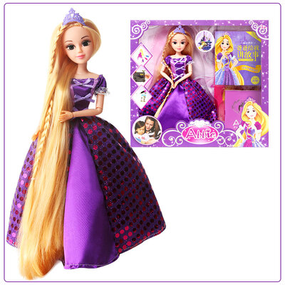 

Abbie Lens Eyes with 3D Curl Eyelashes Doll DIY Toys Clothes Gown Outfits&Shoes for Girls Birthday Party Christmas Gift