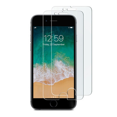 

9H твердость HD закаленное стекло протектор экрана для Apple iPhone 8 Plus / iPhone 7 Plus, 2 шт.