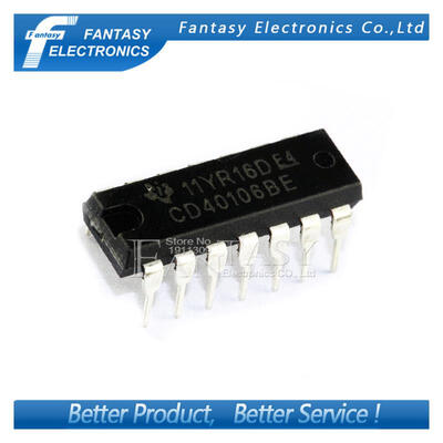 

100PCS CD40106BE DIP14 CD40106 DIP new&original IC free shipping
