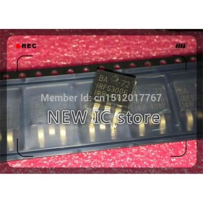 

50pcs/lot IRFS3006TRPBF IRFS3006TR IRFS3006PBF IRFS3006 FS3006 MOSFET N-CH 60V TO-263 D2PAK Free Shipping 100% NEW IC