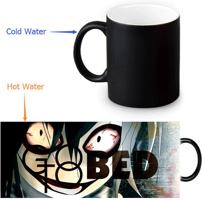 

Jeff The Killer Morphing Mug Color Change Tea Cup Волшебная молочная кружка для кофе