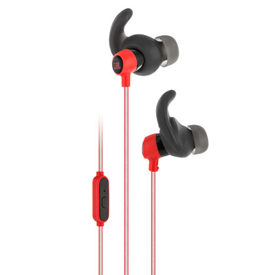 

JBL Reflect Мини профессиональных спортивных наушников уха гарнитура телефона провод музыкальных наушник прочь водонепроницаемой и пот доказательства голубой мини-версии