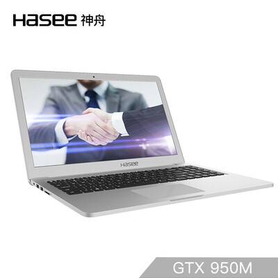 

HASEE elegant X5-KL7 S2 GTX950M 2G alone 156-inch laptop i7-7500U 8G 256G SSD DDR5 Silver