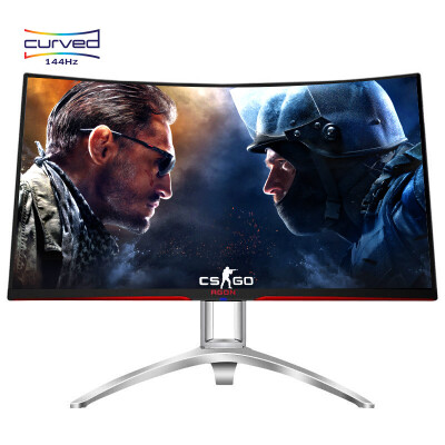 

AOC AGON Love Attack II AG322FCX 31.5 inch 144Hz Refresh 1800R Кривизна FreeSync Технология Куриный игровой игровой монитор поверхности Jedi Survival