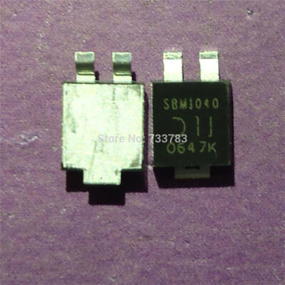 

10pcs/lot SBM1040-F SBM1040 10A LOW VF SCHOTTKY BARRIER RECTIFIER POWERMITE 3