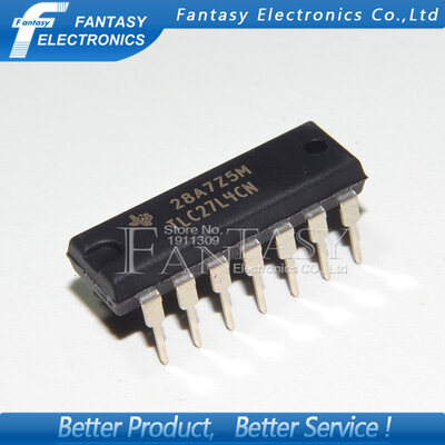 

5PCS TLC27L4CN DIP14 TLC27L4 DIP new&original IC free shipping