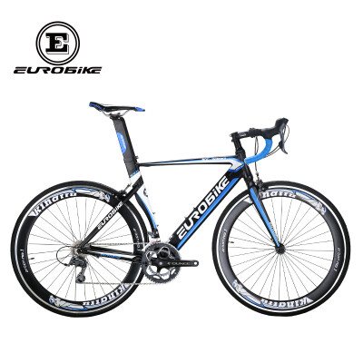 

EUROBIKE 54CM Road Bikes 54CM Aluminum Bicycle 16 Speed 700C Inches Wheel Road Bike