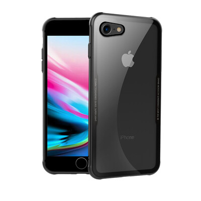 

Feichuang Apple 8 чехол для мобильного телефона iPhone7 / 8 защитная крышка iphone закаленная стеклянная оболочка через черный