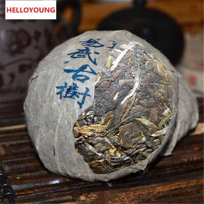

Yunnan Pu'er tea raw puer tea 100g puerh tuo cha pu erh old tree pu er tea green food China resistant brewing bright color sweet