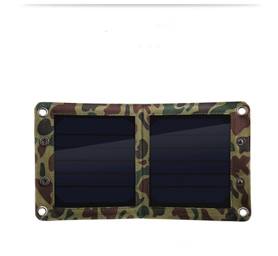 

7W Outdoor Waterproof high efficiency Foldable Solar Charger Power 20000MA Portable mobile phones LED light Power Bank USBCharger