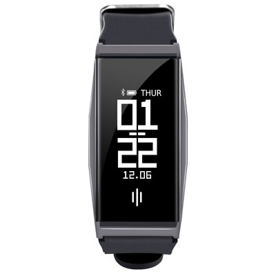 

Gang Sen (GASON) smart bracelet heart rate blood pressure sleep monitoring sports bracelet men and women step waterproof 50 m call micro-channel content vibration reminder silver