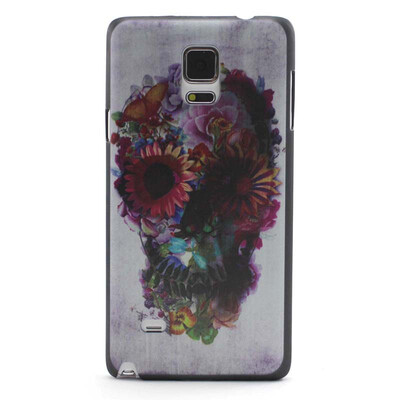 

Gothic Pattern Phone Case Cover Ptotective Skin for Galaxy Note 4 N9100 - Skull