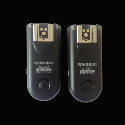 

Yongnuo RF-603 II RF603 II Wireless Flash Trigger/Remote N1