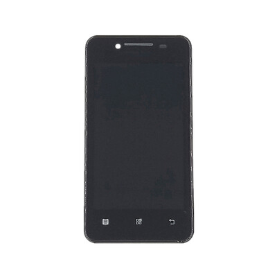 

Black For Lenovo A319 LCD Display Touch Screen Digitizer Assembly With Bezel Frame Replacement Parts Free Shipping With Tools