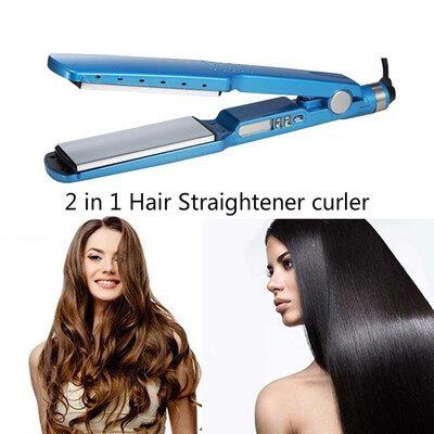 

Mini Hair Straightener Iron Ceramic Electronic Nano Titanium Straightening Five Temperature Control Brush Hair Straightener Tool