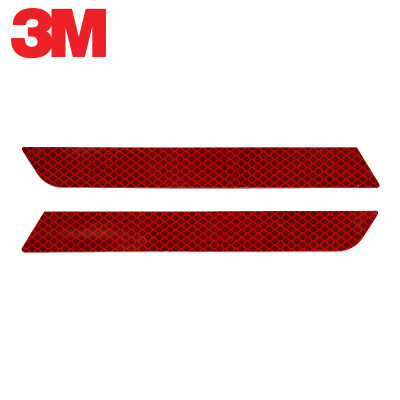 

3M Safety warning sticker 25216cm 2pcs red