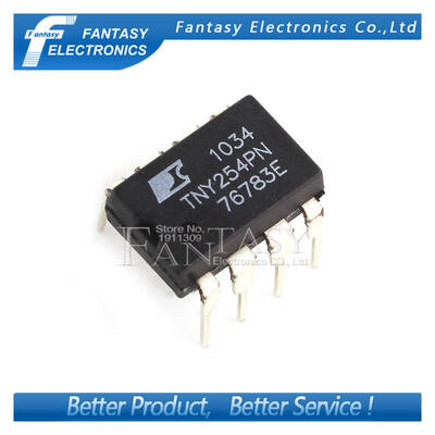 

10PCS TNY254PN DIP8 TNY254P DIP TNY254 new and original IC free shipping