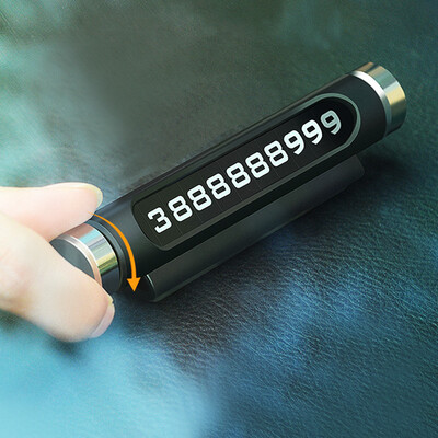 

PZOZ DIY Автомобильная стоянка Телефонная доска Универсальная подставка Переместить номер Вызов Временный парковочный номер Пластина Держатель Панельный кронштейн