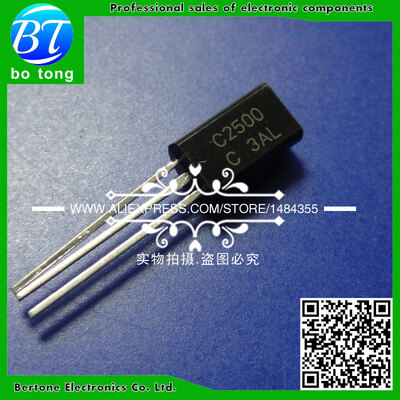 

Free Shipping 50pcs/lot 2SC2500 C2500 NPN 2A/30V TO-92L triode transistor