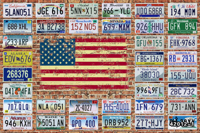 

Custom 3d mural Retro Vintage plate large mural bar restaurant theme leisure bar background wallpaper