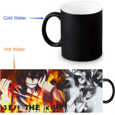 

Jeff The Killer Morphing Mug Color Change Tea Cup Magic Milk Coffee Mug