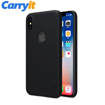 

DHL free shipping, for Wholesales Nillkin Super Frosted Shield matte back cover iphoneX iphone X case back cover