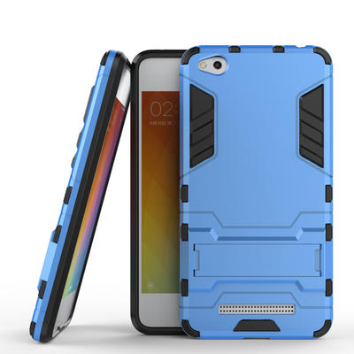 

TPU Armor Case Shockproof Rugged Protective Back Cover with Standing Frame for XIAOMI Redmi 4A