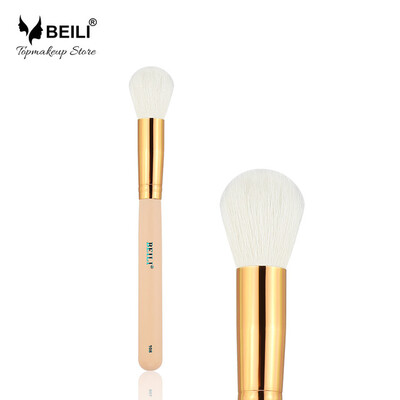 

BEILI 108 Luxury Pink Natural Goat Hair Blusher Powder Makeup Brush