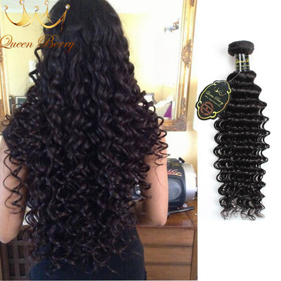 

Malaysian Deep Wave Human Virgin Hair 1pc lot100% Unprocessed Deep Wave Virgin Hair 8-28Factory Selling 8A Cheap Hair Weave Online