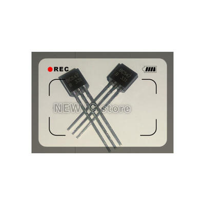 

50PCS Transistor BC547C BC547 01A45V NPN transistor TO-92