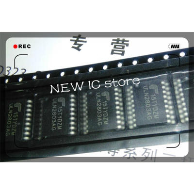 

100PCS ULN2803 ULN2803AG SOP-18 wide-body 7.2MM domestic New and original