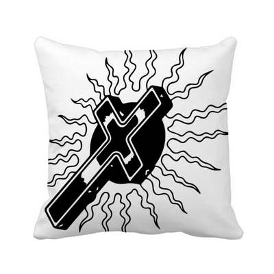 

Happy Easter Christianity Bunny Square Throw Pillow Insert Cushion Cover Home Sofa Decor Gift