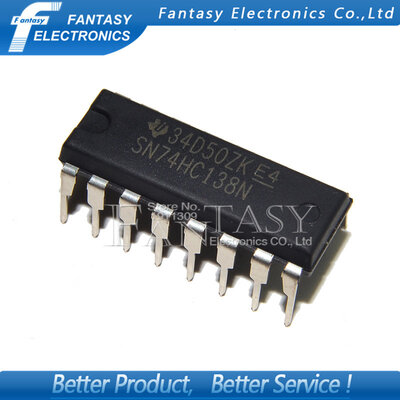 

10PCS SN74HC138N DIP16 SN74HC138 DIP 74HC138N 74HC138 new and original IC free shipping