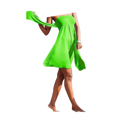

Vanker Women's Sexy Push-up Wrapped Chest Pad Dress Skirt Swimwear Swimsuit Swimdress