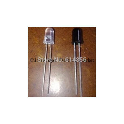 

100PCS 5mm 940nm LEDs infrared emitter and IR receiver diode 50pairs diodes 301A