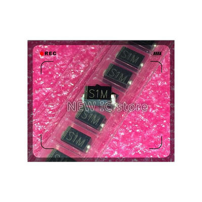 

Free Shipping 200pcs/lot SMD rectifier diodes GS1M making S1M SMA DO-214AC new original