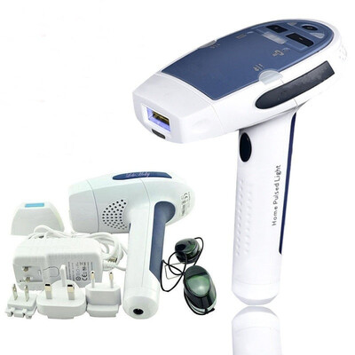 

Dual Voltage 100V-240V Home Импульсный лазерный эпилятор для бритья с постоянным удалением волос с запасным флэш-картриджем