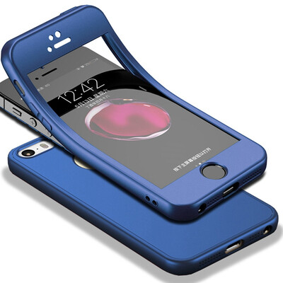 

Чехол для iPhone SE, корпус MOONCASE с полным корпусом Противоударная мягкая TPU матовая отделка Тонкая обложка с полным покрытием